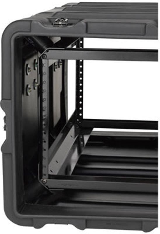 Peli Hardigg Blackbox 3U Rack-kasse m/2 stk hjul