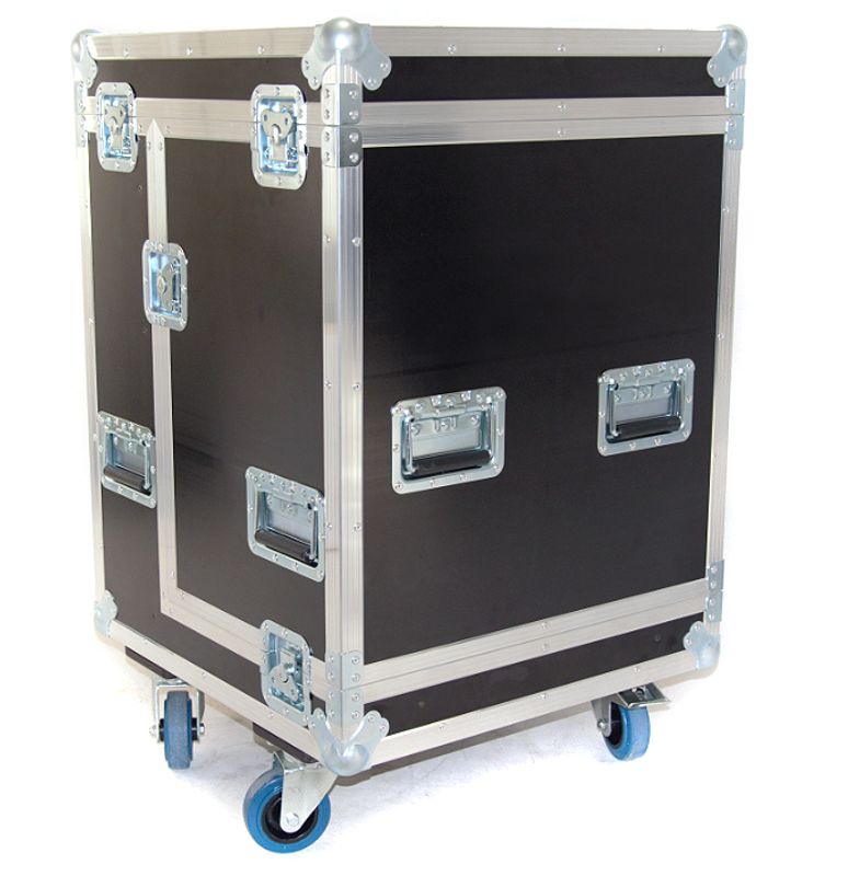 L`Acoustics 4 stk KIVA - Flightcase