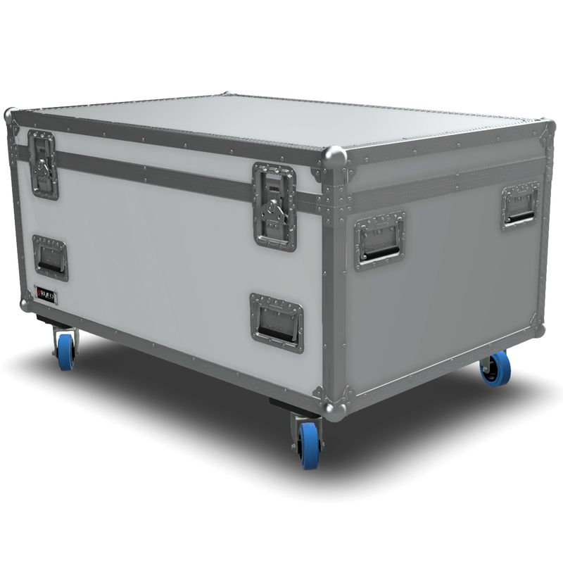 Flightcase i plexiglass