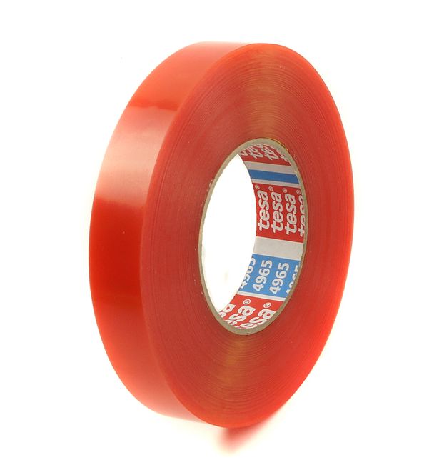 Hovedbilde Tesa 4965 Dobbeltsidig Tape 25 mm