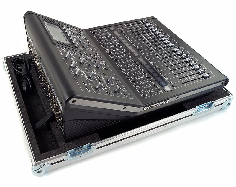 Midas M32R m/hjul - Flightcase