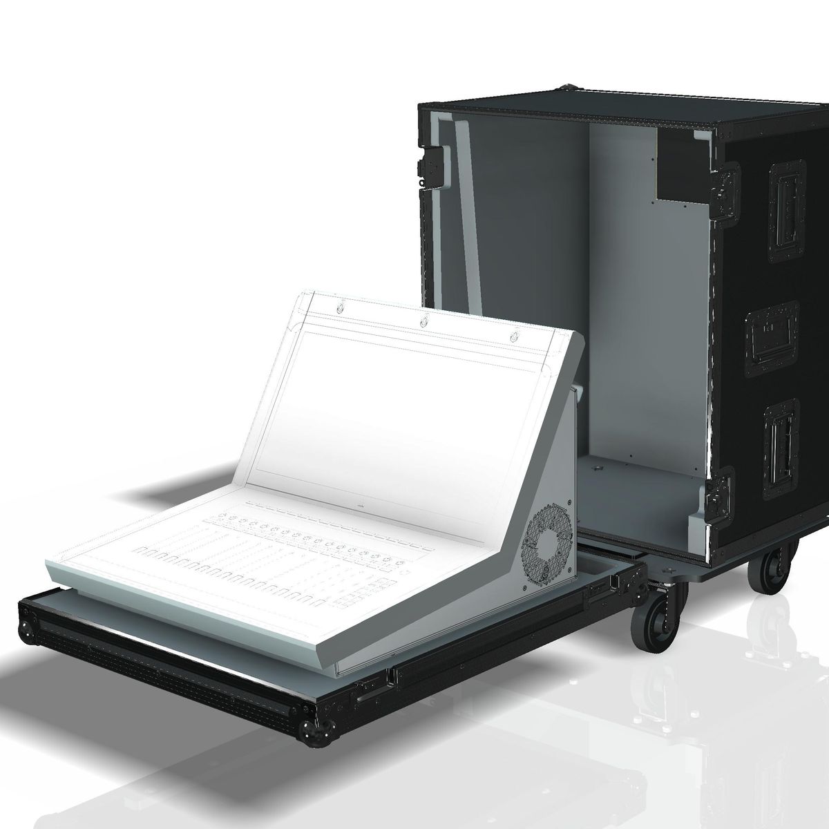 Waves eMotion LV1 Classic - Flightcase Black