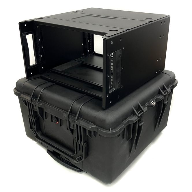 Hovedbilde PTS 6U AluPro Fullsize Flyrack