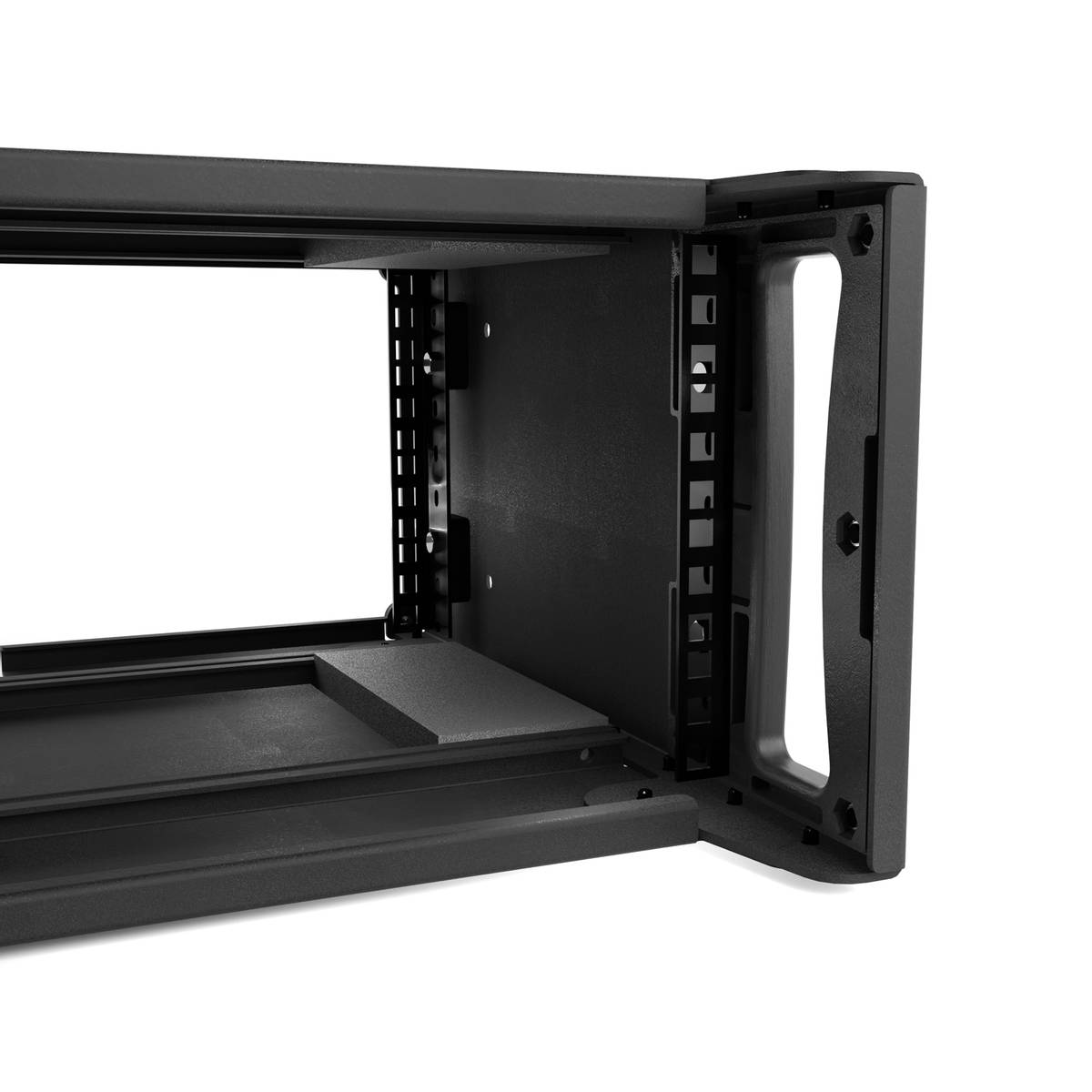 PTS AluPro 4U Shallow med kabelutsparing