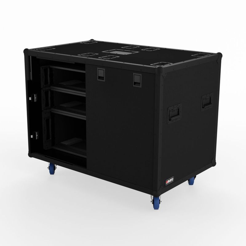 Rufo PTS Alupro-Dobbel Rack - Black
