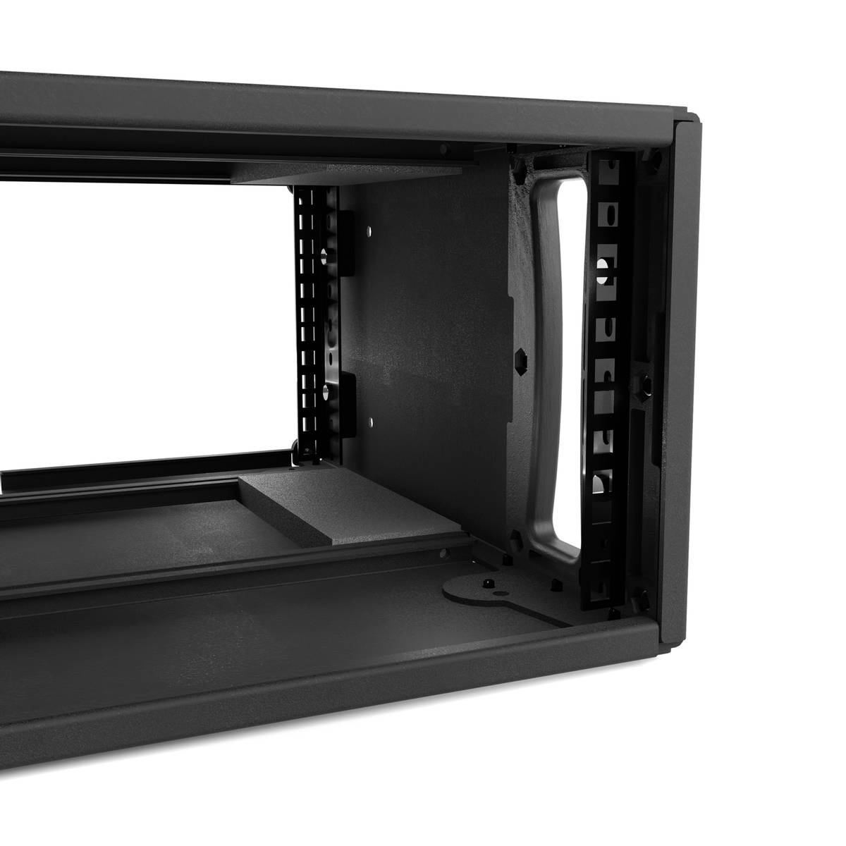 PTS AluPro 4U Shallow Max dybde & kabelutsparing